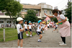 タイミングを揃えて「ハイ」